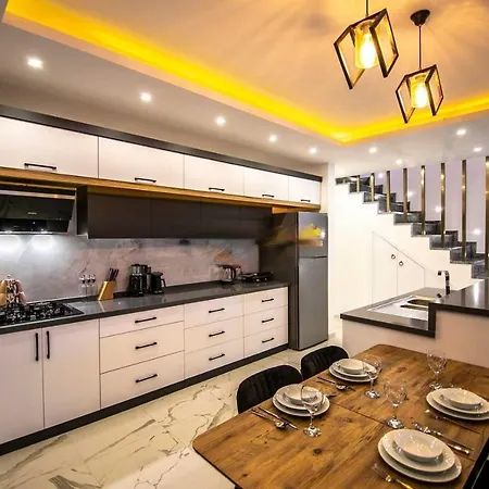 Lycian-kalkan 3 Bedroom-2 Jakuzzies-sauna-turkish Hamam-huge Private Pool And Lovely Garden Villa Kaş
