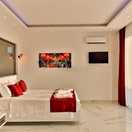 Lycian-kalkan 3 Bedroom-2 Jakuzzies-sauna-turkish Hamam-huge Private Pool And Lovely Garden Villa Kaş
